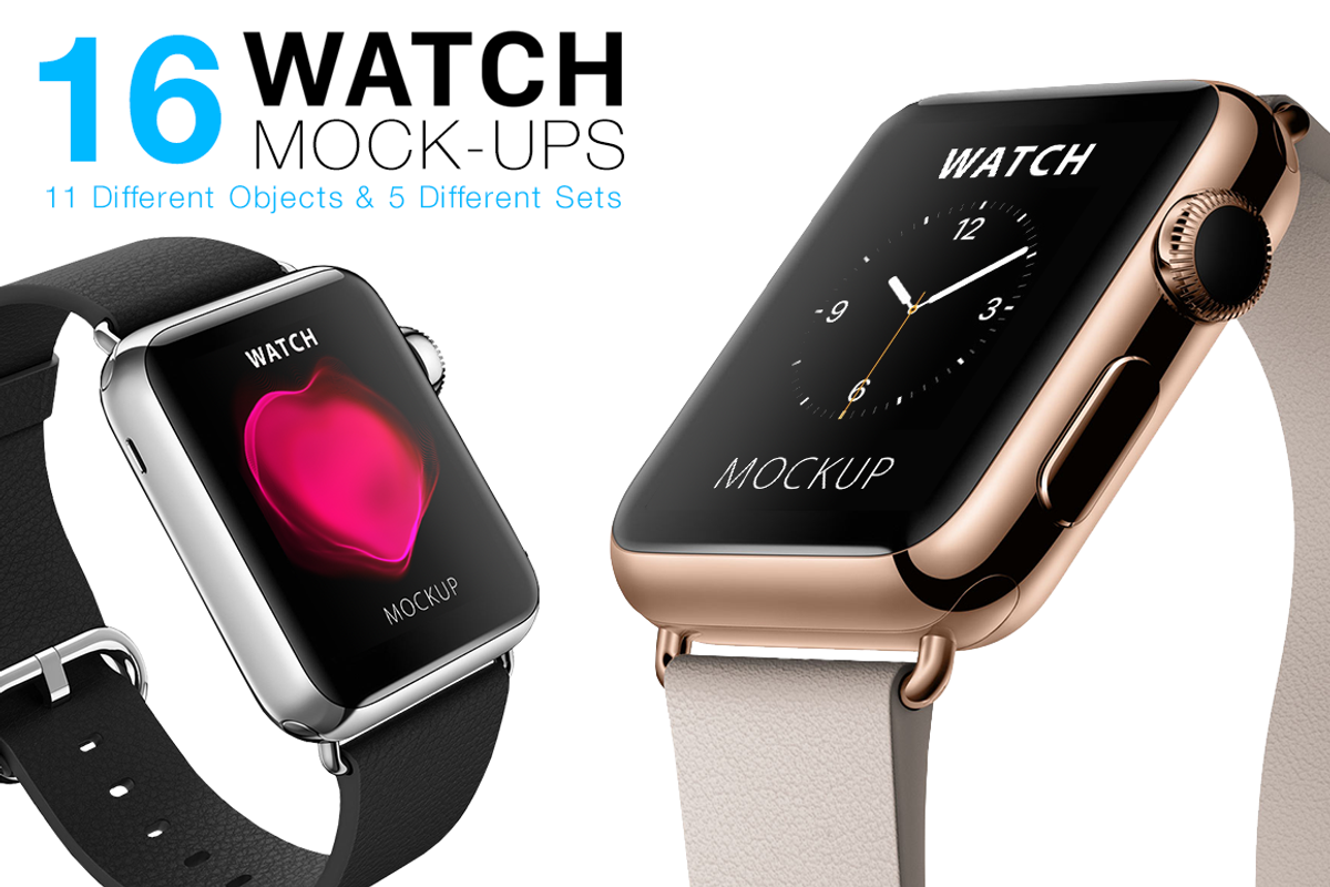 Apple Watch Mockups, a Mac Mockup by Interbrand (Photo 1 of 5)