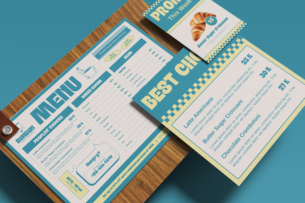 Food Brand - Bold Display Cafe Font, a Sans Serif Font by Nirmana Visual (Photo 11 of 13)