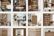 Interior Design Instagram Template, a Templates & Theme by Lindy Bloom (Thumbnail 2 of 7)