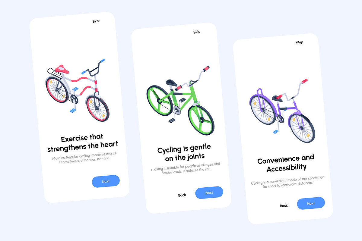 Cycling Isometric Icons, a Duotone Icon by Vectors Market (Photo 5 of 8)