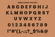 Badlands - A Rugged, Hand-drawn Font, a Serif Font by Eric Pond Designs (Thumbnail 6 of 6)