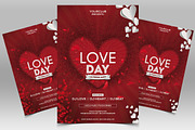 Love Day PSD Flyer Template, a Flyer Template by Naim Selmani (Thumbnail 1 of 2)