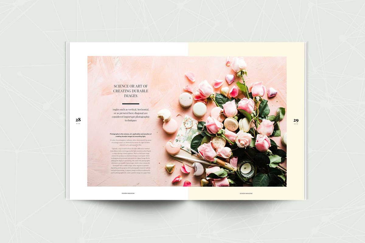 SEASON Travel / Photography Magazine, a Magazine Template by Wolfgang Design (Photo 5 of 11)