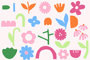Floral cuts collage, an Object Graphic by Lisa Jasmin Bauer (Thumbnail 4 of 8)