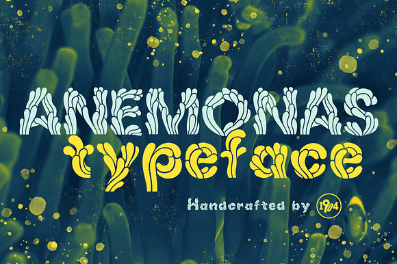 Anemonas Typeface preview 8