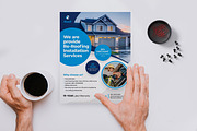 Roofing Flyer Template, a Flyer Template by DesignOriel (Thumbnail 1 of 3)