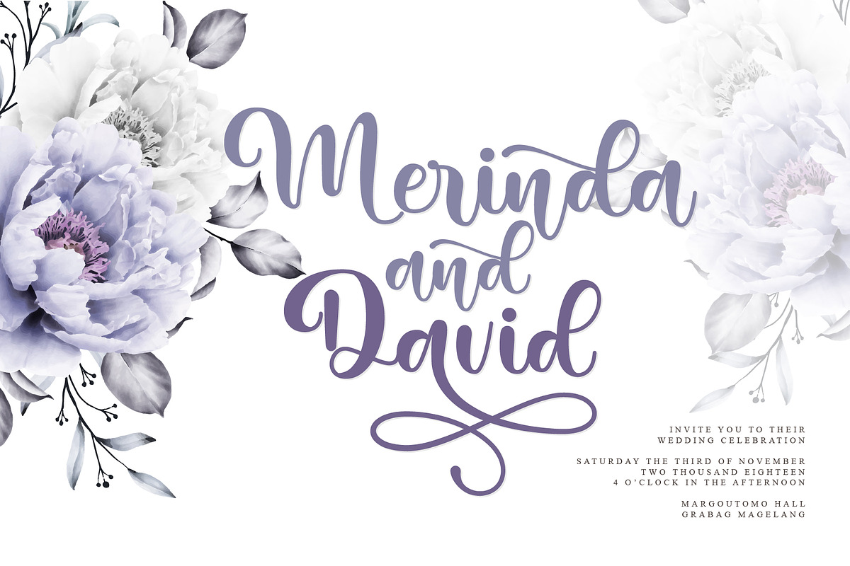 Sunday Morning Script Font, a Script Font by Monoco Type Foundry (Photo 7 of 11)