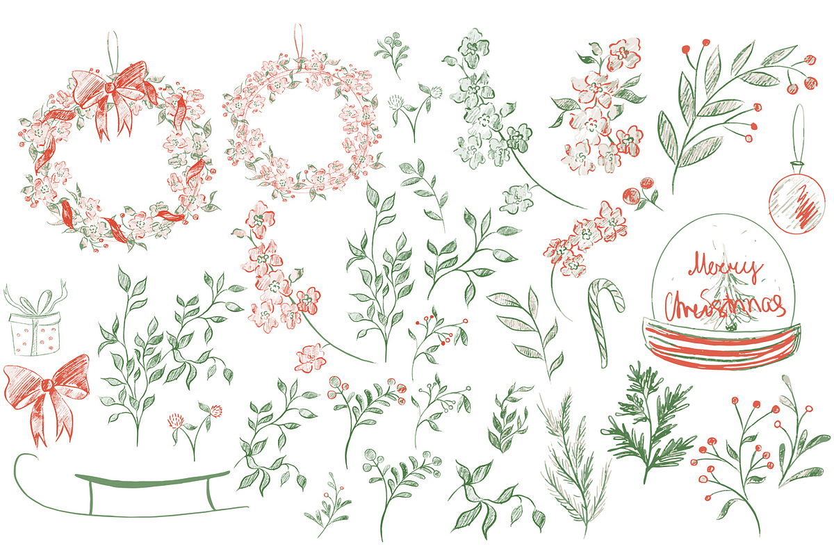 CHRISTMAS IN RED GREEN WHITE, an Object Graphic by Knopazyzy (Photo 14 of 15)