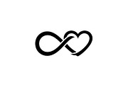50 Infinity Heart Symbol Vector Bund, an Illustration by abu67222 (Thumbnail 2 of 51)