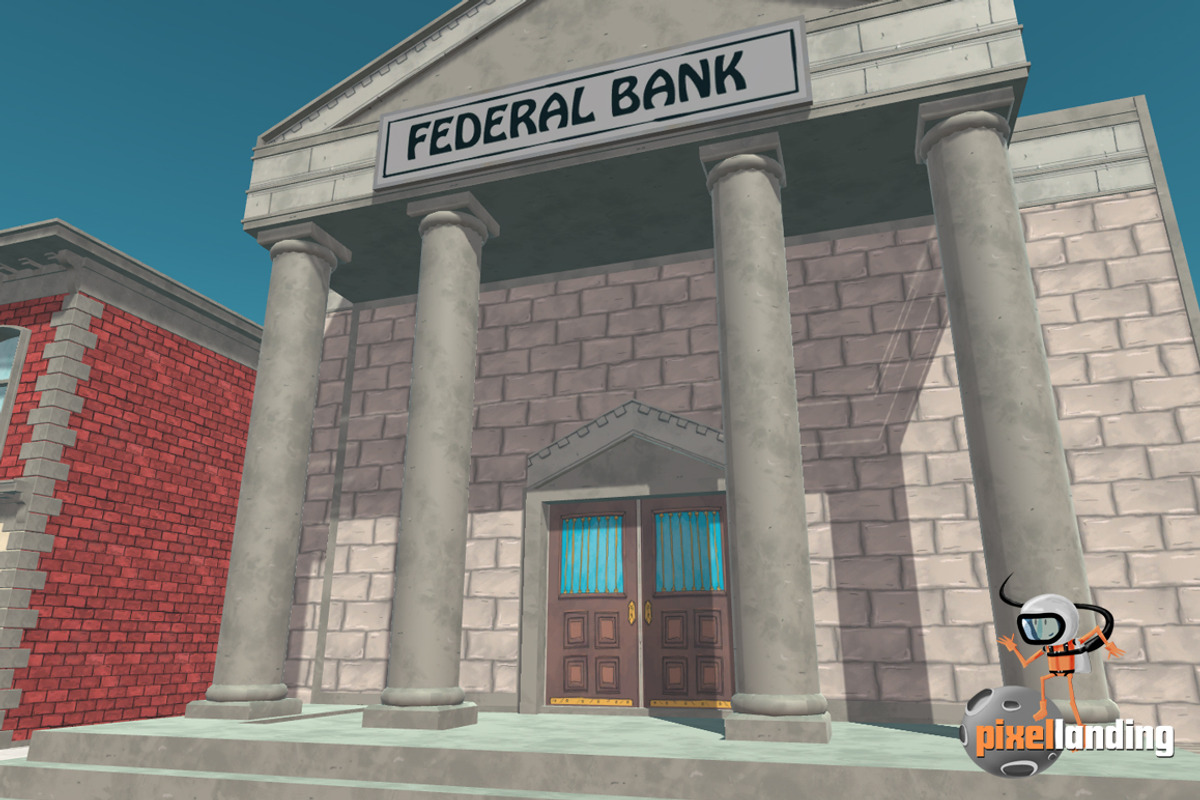 Small Town Main Street:Toon Low Poly, an Environmental 3D Model by Pixel Landing (Photo 6 of 12)