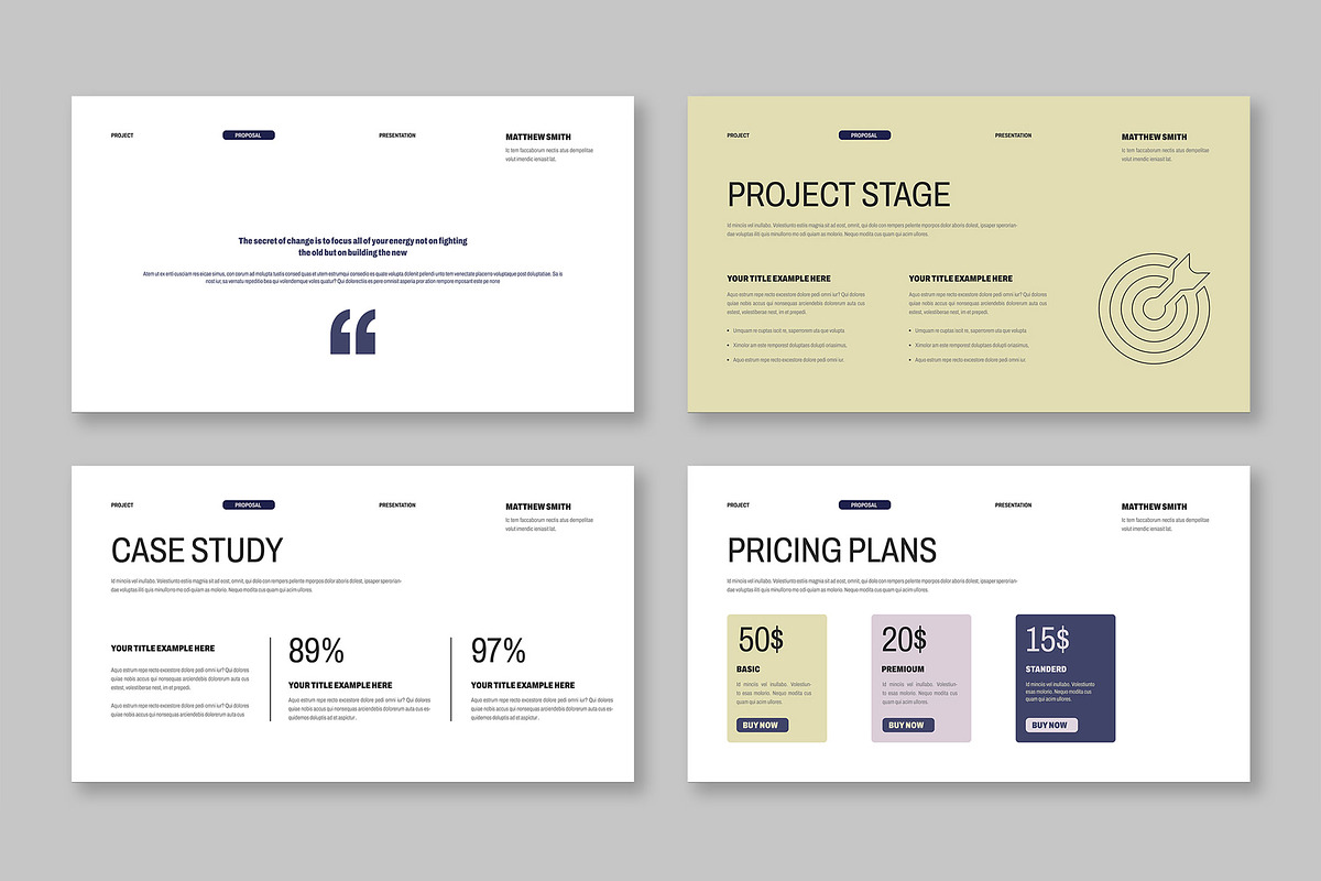 Professional Project Proposal, a Presentation Template by Mighty-Slide (Photo 5 of 6)