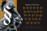 Black Amplifier Blackletter Font, a Blackletter Font by Vampstudio (Thumbnail 10 of 13)