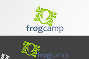Frog Camp Logo Template, a Branding & Logo Template by Raj Shop (Thumbnail 6 of 6)