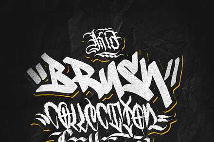 Brush Calligraphy Procreate - Kid C