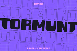 Tormunt - Bold Display Font