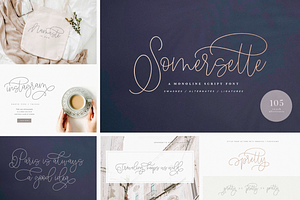 Modern Script FONT BUNDLE