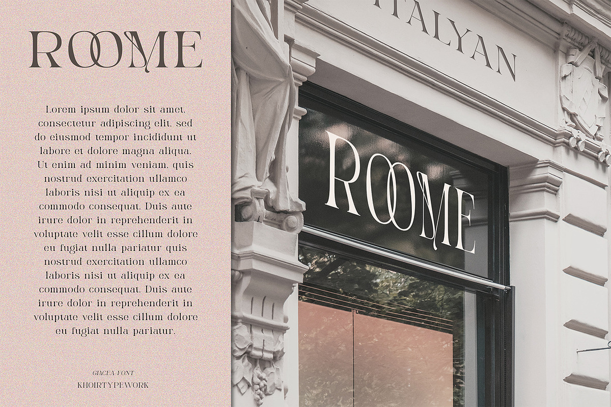 GLACEA - Display Font, a Font by Khoir (Photo 13 of 14)