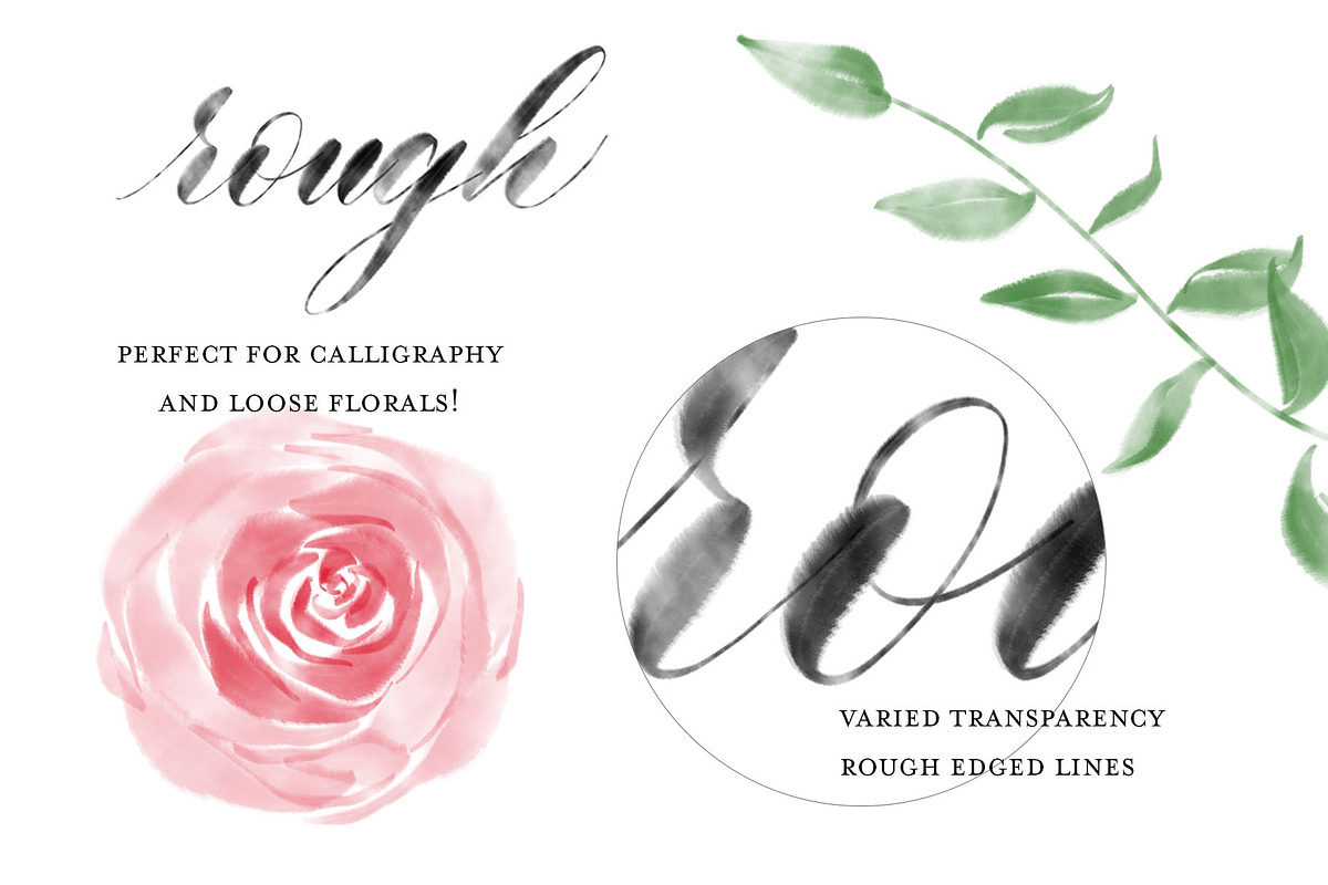 Procreate Loose Floral Brushes preview 8