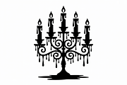 Candle silhouette vector, an Illustration by Amazin_art (Thumbnail 2 of 13)