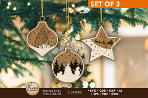 Christmas Ornaments Set, Decoration