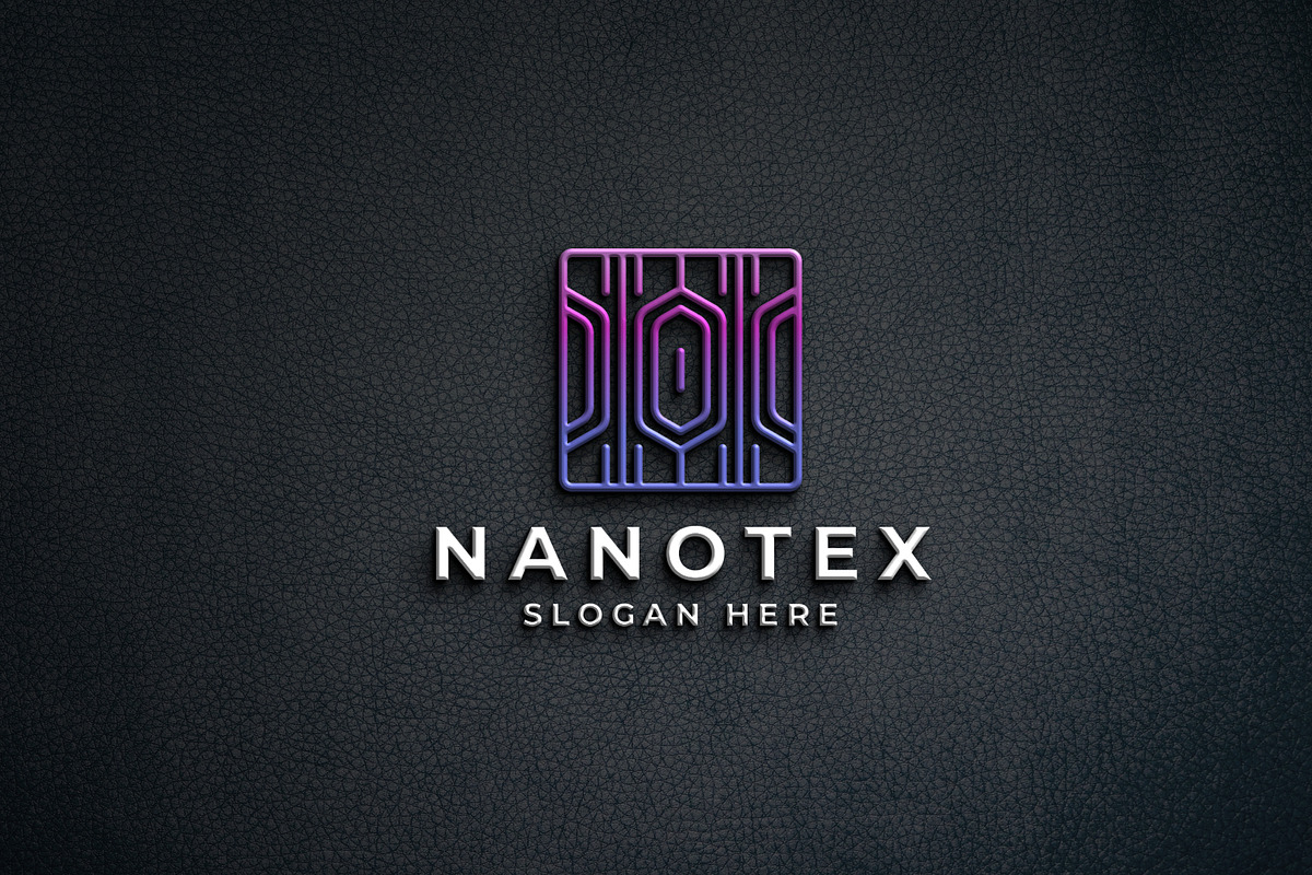 Geometric Square Tech Logo, a Branding & Logo Template by Design_Planet (Photo 2 of 2)