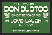Billy Bonker | Vintage Sans, a Sans Serif Font by Jolicia Type (Thumbnail 4 of 11)