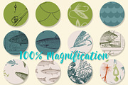 Father's Day Patterns - Gone Fishing, a Pattern Graphic by Northern Whimsy Design (Thumbnail 2 of 3)