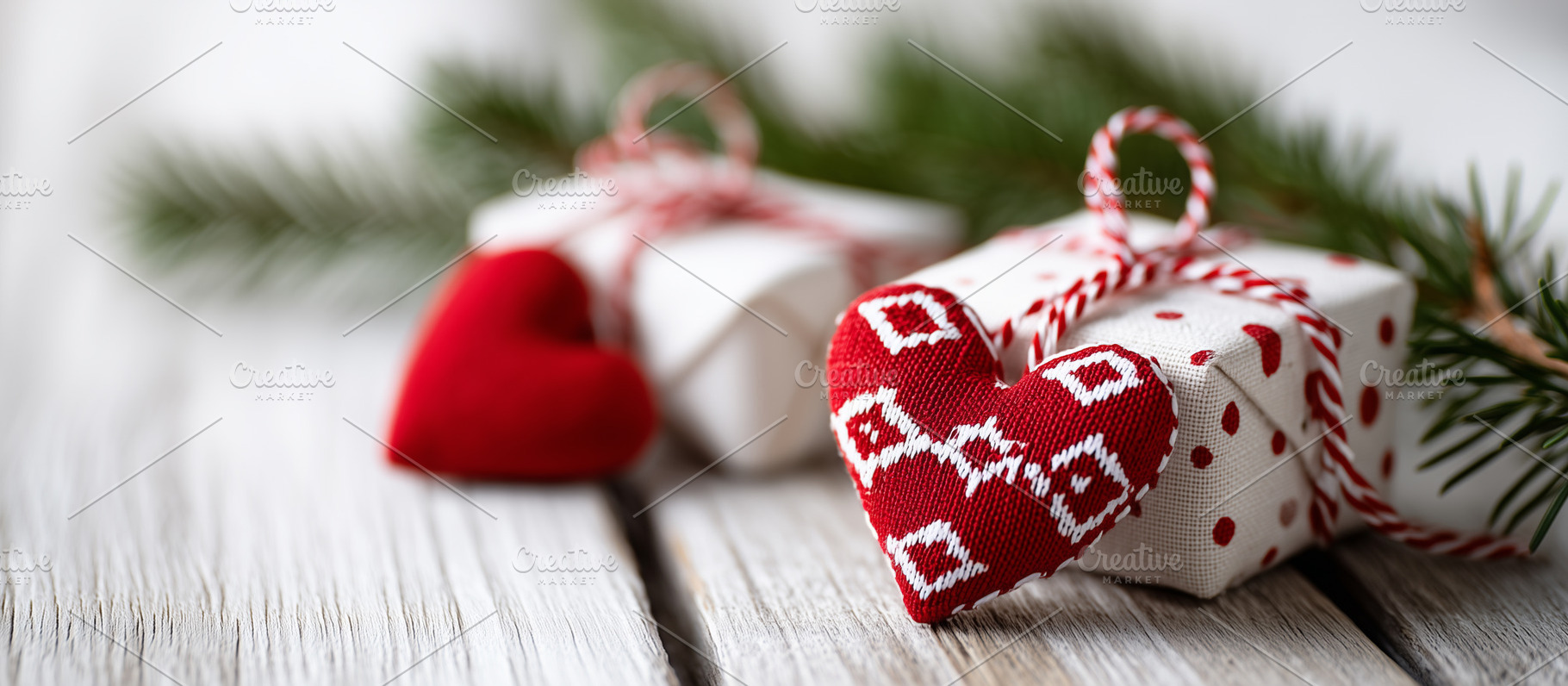 Beautifully wrapped Christmas gifts, a Holiday Photo by MistyDay
