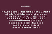 Woodman Slab Serif Font, a Slab Serif Font by Graphicdome (Thumbnail 14 of 14)