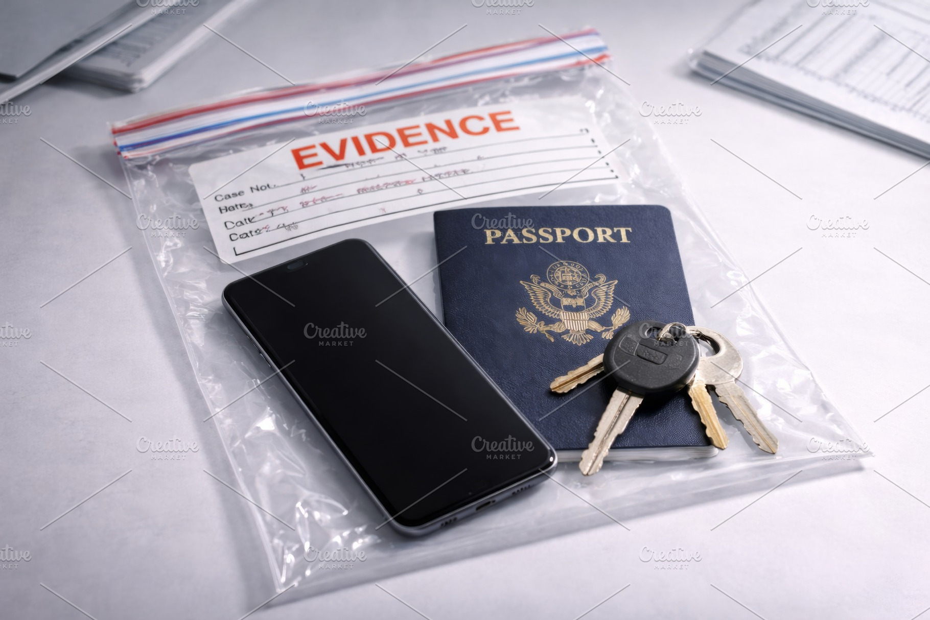 Immigration concept with passport, s, a Photo by Dvoevnore photos
