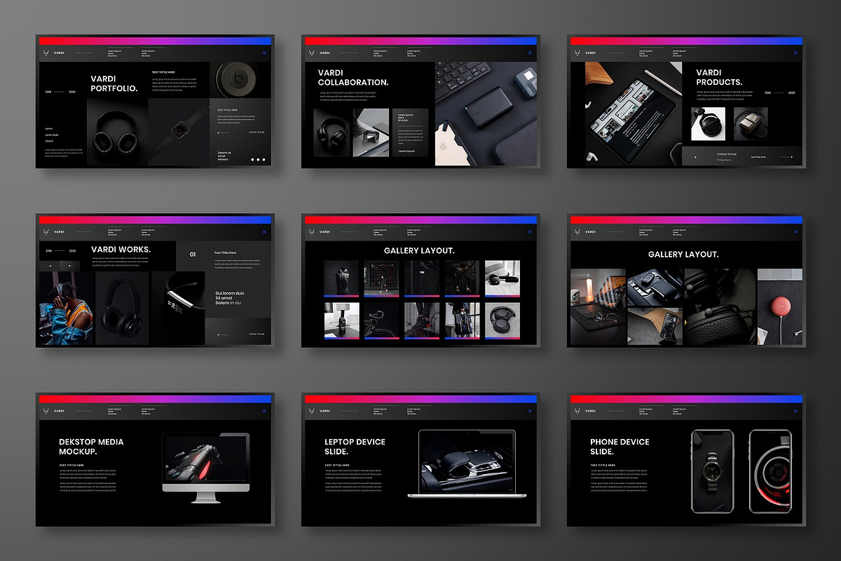 Vardi - Business Google Slide Templa, a Presentation Template by Dens Creative Studio (Photo 4 of 6)
