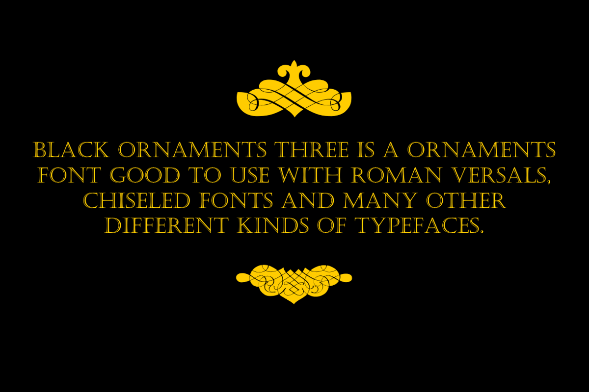 Black Ornaments Three preview 2