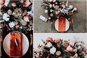 Floral Tablescape Wedding Bundle, a Books & Magazine Mockup by LaPorte Images (Thumbnail 3 of 5)