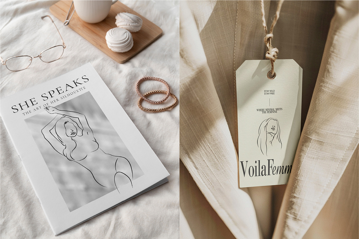 Women's Line Art Illustrations, a Person Illustration by La Petite Line Art (Photo 11 of 17)