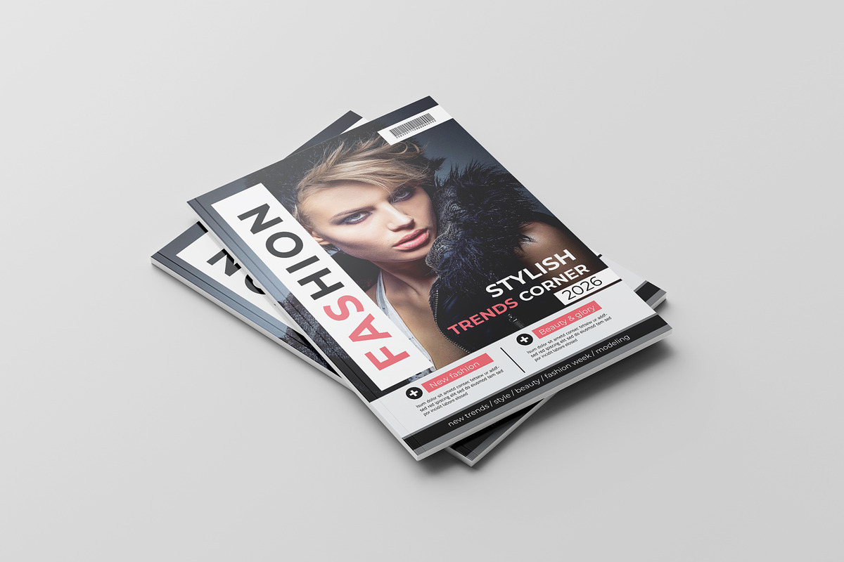 Fashion Magazine Template, a Brochure Template by Template Shop (Photo 2 of 22)