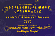 Smile Yellow - Display Font, a Handwritten Font by alifryanzulfikar (Thumbnail 7 of 8)