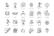 Success, Awards, Achievement element, an Outline Icon by Tettygreen (Thumbnail 2 of 2)