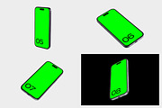 iPhone 15 Mockup Vol 01, a Device Mockup by Matte Black (Thumbnail 3 of 6)