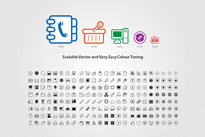 Super Mono Vector Icons