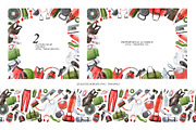 Fitness Equipment watercolor clipart, an Illustration by Natalia Fedorova (Thumbnail 6 of 8)