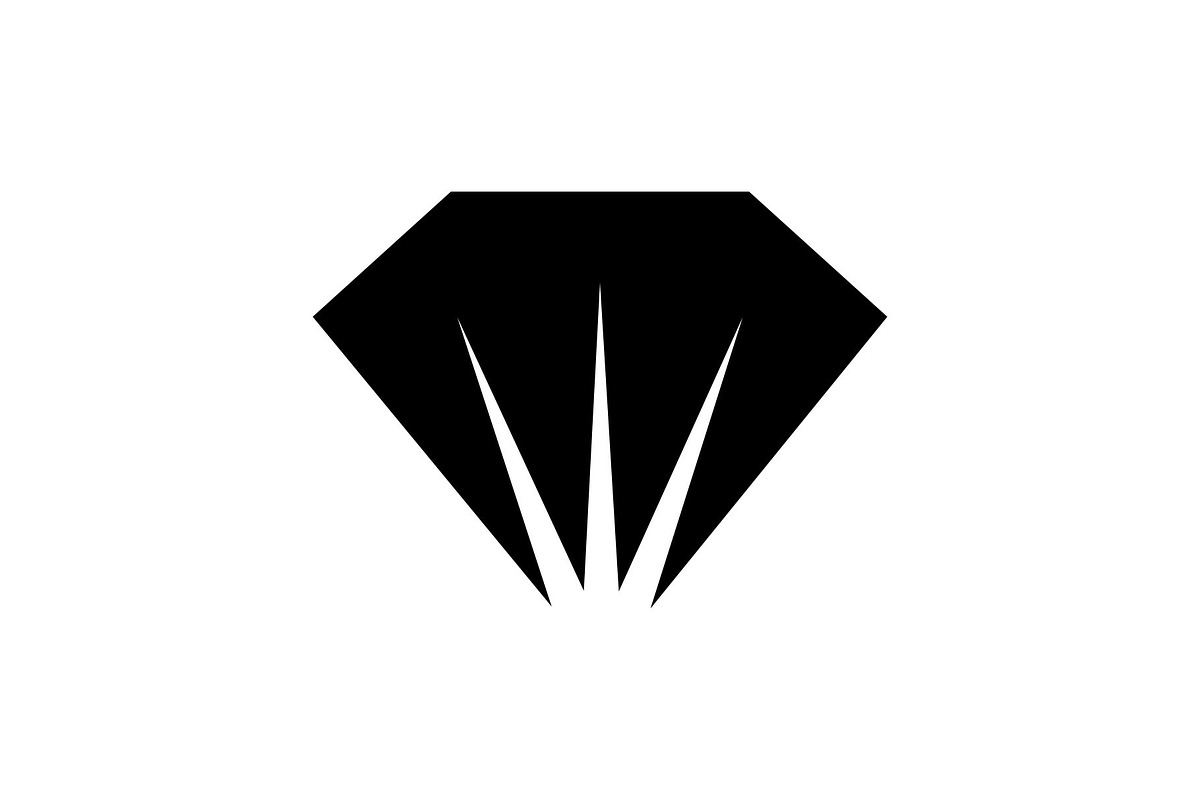 Simple Diamond Logo, a Branding & Logo Template by Buqancreative (Photo 1 of 2)
