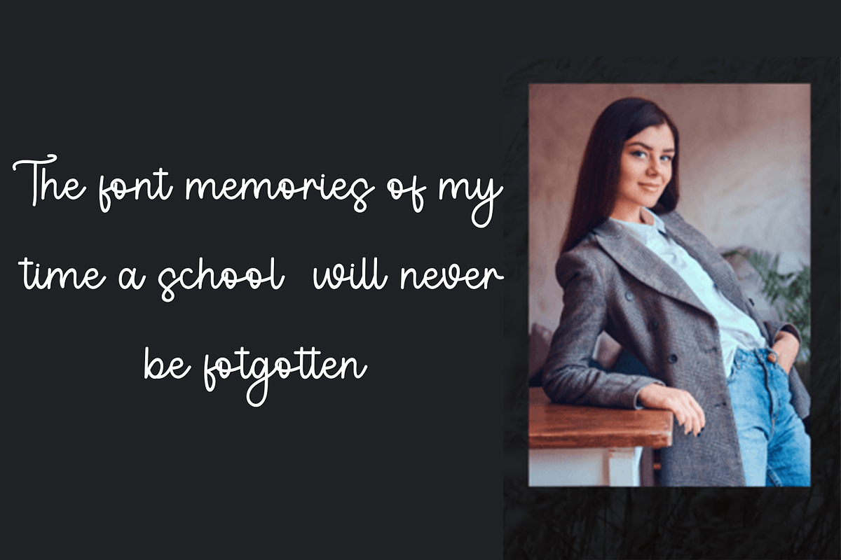 Sunday Winter, a Handwritten Font by InermediaSTUDIO (Photo 3 of 8)