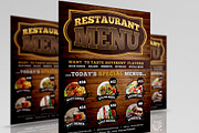 Texas Restaurant Flyer, a Flyer Template by fatihakdemir (Thumbnail 4 of 4)