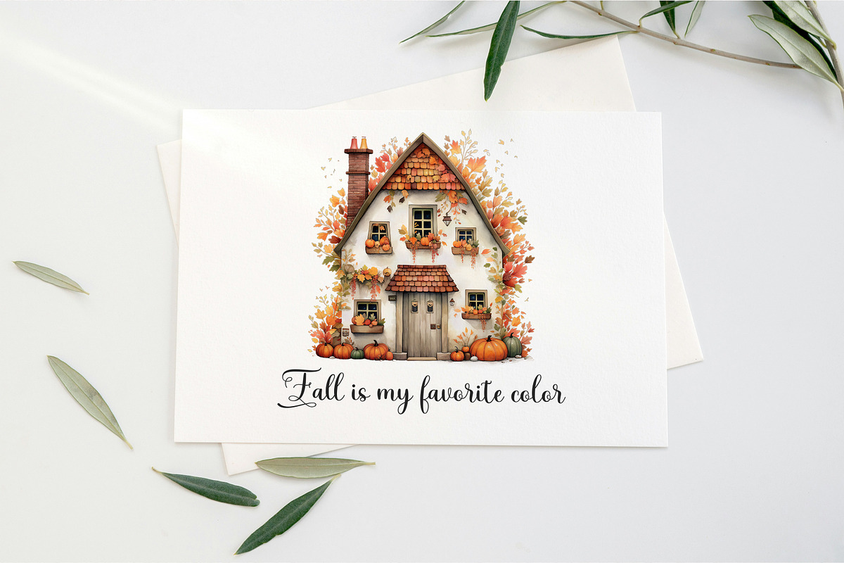 Whimsy Boho Fall Clipart, a Decorative Illustration by PaintPixelCo (Photo 10 of 10)