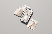 Multiple Social Media Page Mockup, an iPhone Mockup by My Code Std (Thumbnail 2 of 5)
