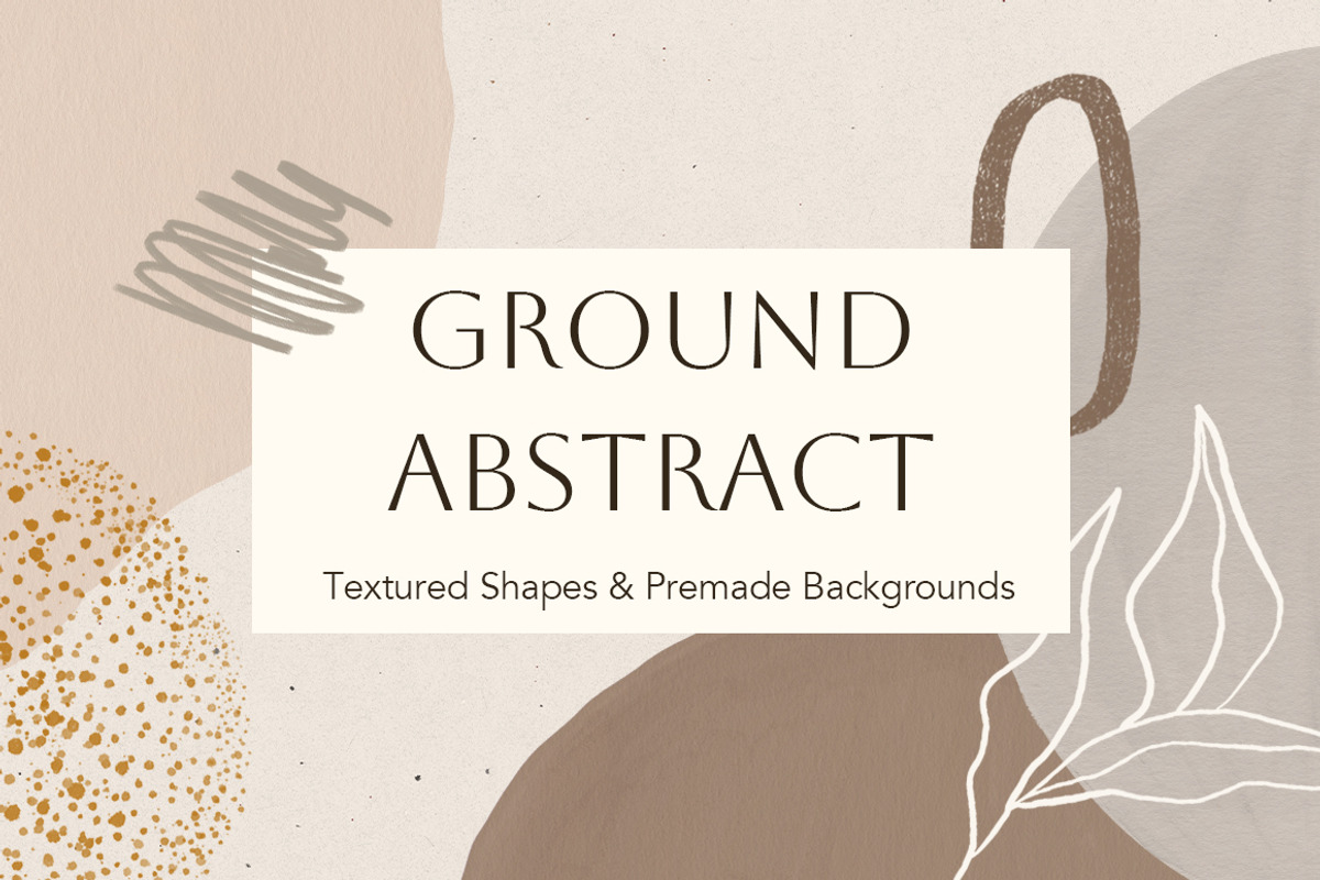 Textured Abstract Shapes Backgrounds, a Texture Illustration by LOPEstudio (Photo 1 of 12)
