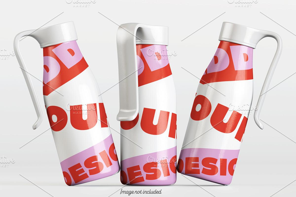 Water bottle mockup bundles, a Cups & Container Mockup by Ambo Ampeng (Photo 32 of 32)
