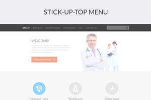 Medical Responsive Website Template