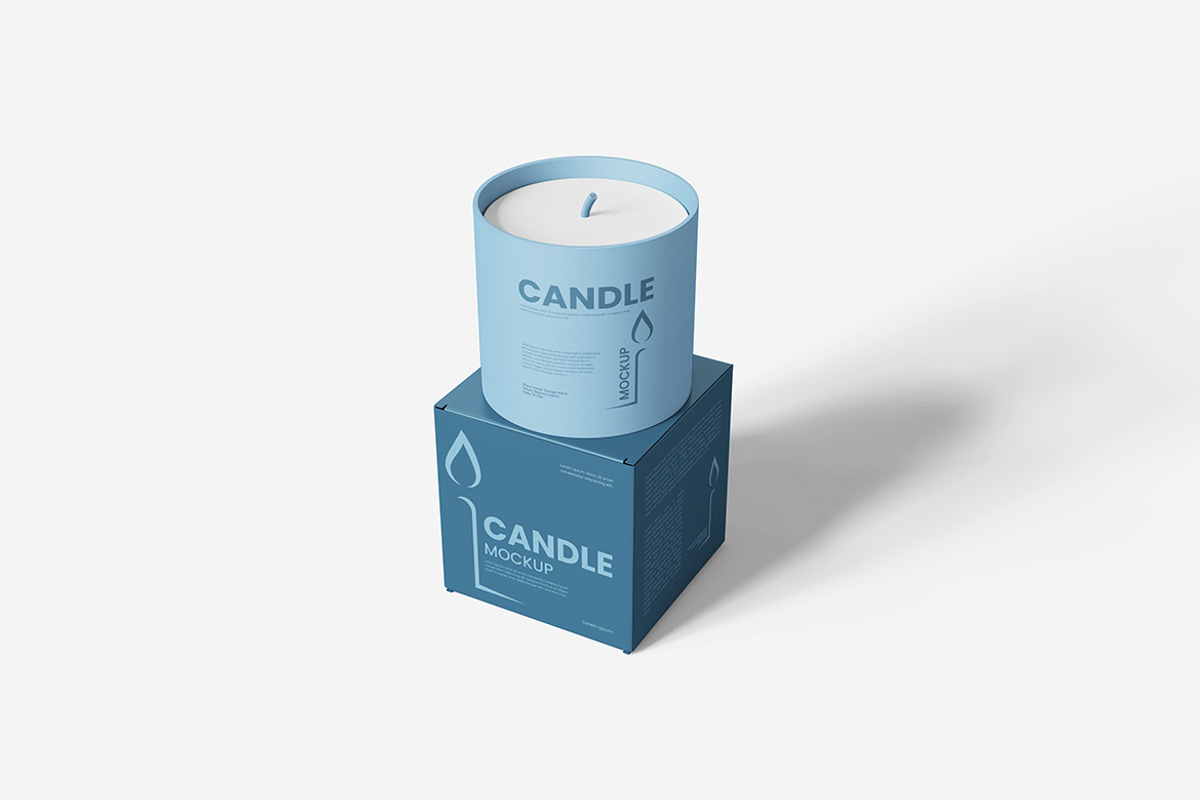Candle Mockup, a Product Mockup by Indah (Photo 4 of 6)