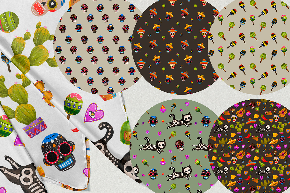 Day of the Dead Dia de los Muertos, an Object Illustration by the_myro (Photo 3 of 9)